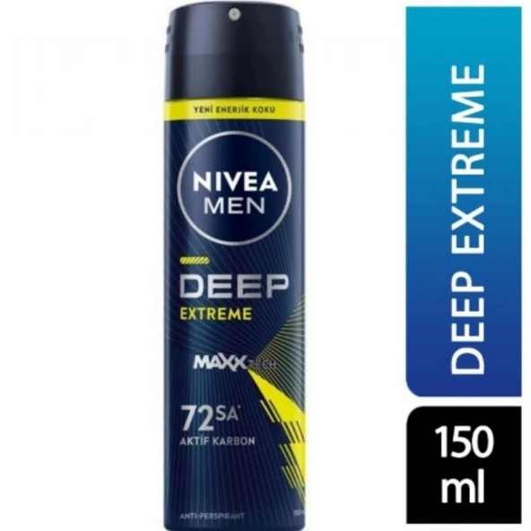 NIVEA DEO 150ML DEEP EXTREME 93381 ürün görseli 1