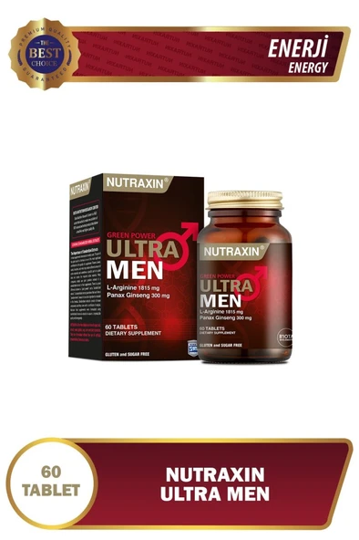 Nutraxin Green Power Ultra Men 60 Tablet ürün görseli 1