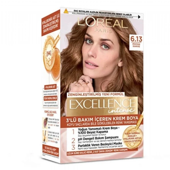 LOREAL EXC.INT. MOCHA KAHVE 6/13 ürün görseli 1