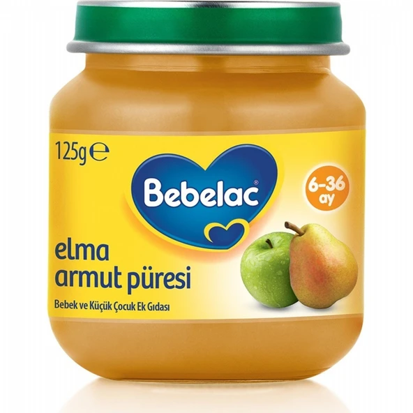 BEBELAC 125GR ELMA ARMUT 3016 ürün görseli 1