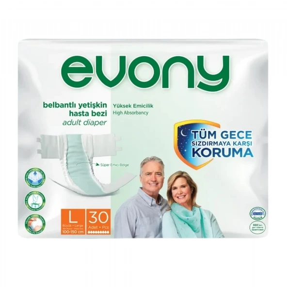 EVONY YETISKIN BEZI LARGE 30'LU ürün görseli 1