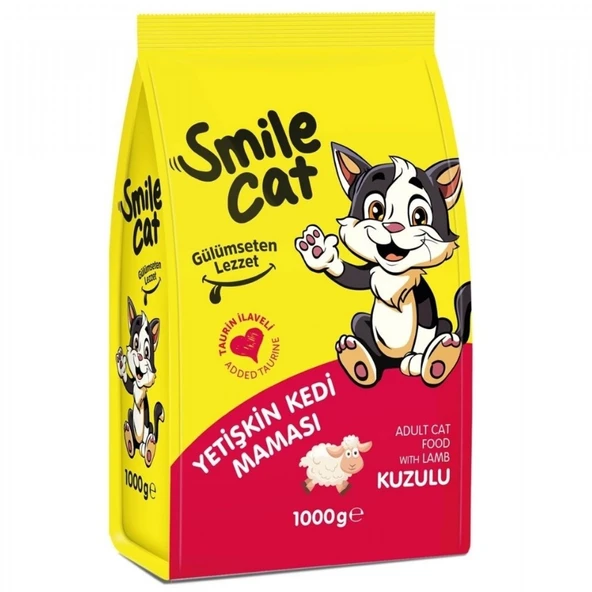 SMILE K.MAMA 1KG YETISKIN KEDI KUZULU ürün görseli 1
