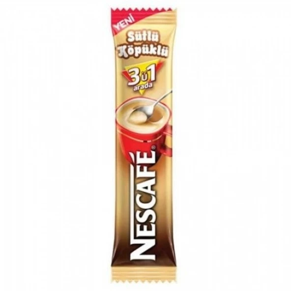 NESCAFE 3 U 1 SUTLU KOPUKLU 17,4GR. 3775 ürün görseli 1
