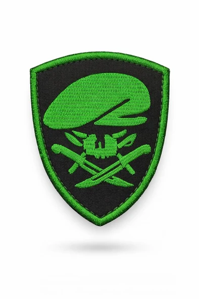 Single Sword Nakış Patch - Büyük Boy Bere-Bıçak Peç - Resim 10