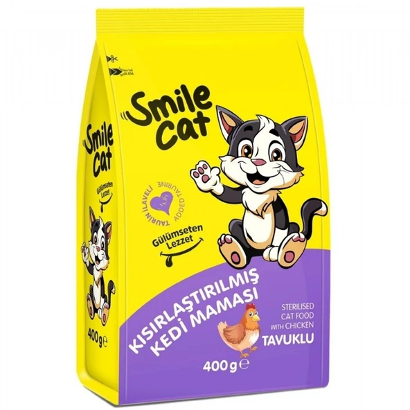 SMILE K.MAMA 400GR KISIR KEDI TAVUKLU ürün görseli 1