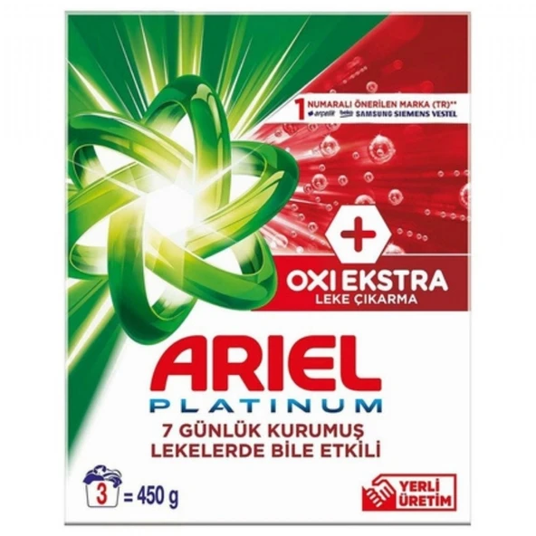 ARIEL 450GR OXI EXTRA HIJYEN KARTON KUTU 8457 ürün görseli 1