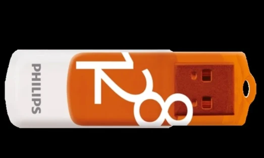 Philips Fm12fd05b, 128gb, Usb 2.0, Vivid, Turuncu, Flash Disk - Resim 2