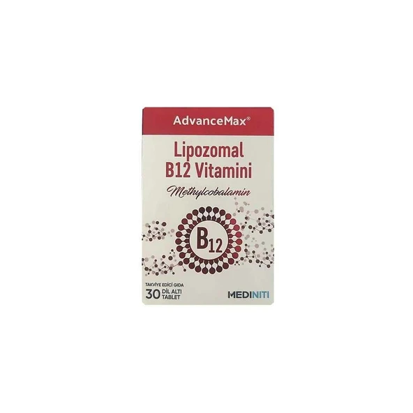 Advancemax Lipozomal B12 30 Dilaltı Tablet ürün görseli 1