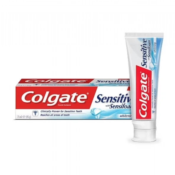 COLGATE SENSITIVE 75ML  WHITENING 4351 ürün görseli 1