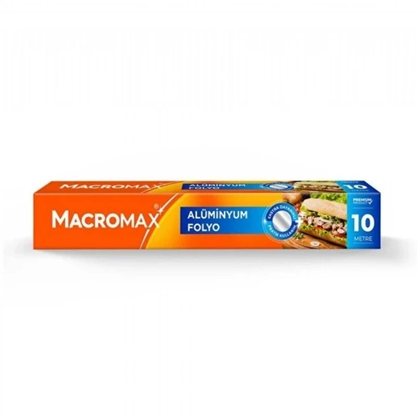 MACROMAX ALUMINYUM FOLYO 10MT ürün görseli 1