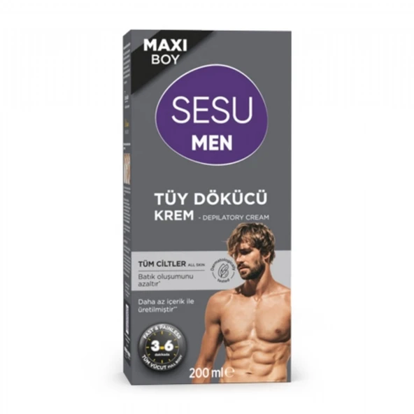 SESU TUY DOKUCU KREM 200 ML FOR MEN 0942 ürün görseli 1