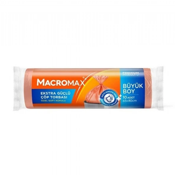 MACROMAX COP TORBASI EXT.GUCLU 10'LU BUYUK ürün görseli 1