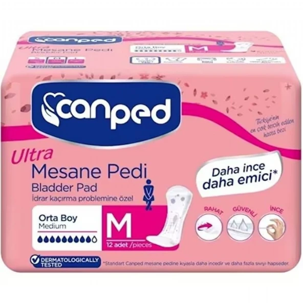CANPED MESANE PEDI ULTRA ORTA 12'LI ürün görseli 1