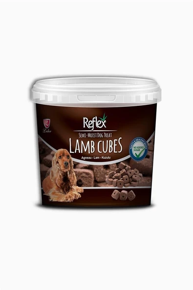 Reflex Kuzulu Yarı Yumuşak Küp Köpek Ödül Maması 500gr ürün görseli 1