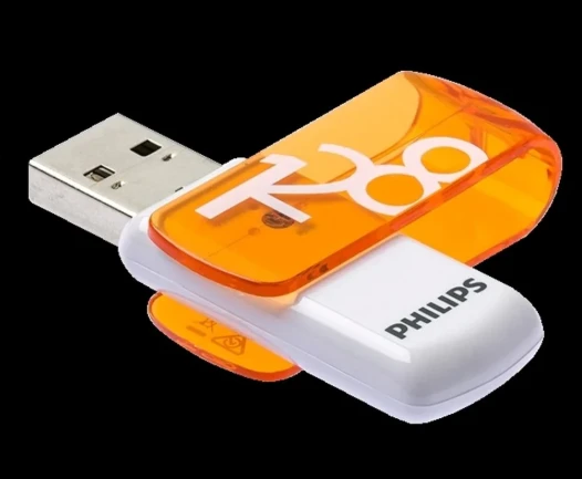 Philips Fm12fd05b, 128gb, Usb 2.0, Vivid, Turuncu, Flash Disk - Resim 3