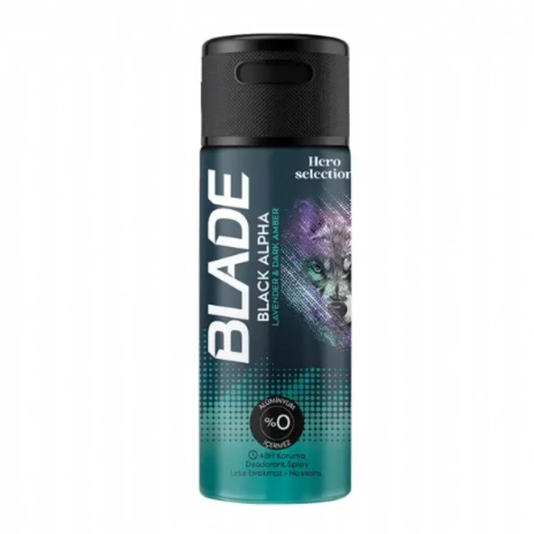 BLADE DEO 150ML HERO S.BLACK ALPHA ürün görseli 1