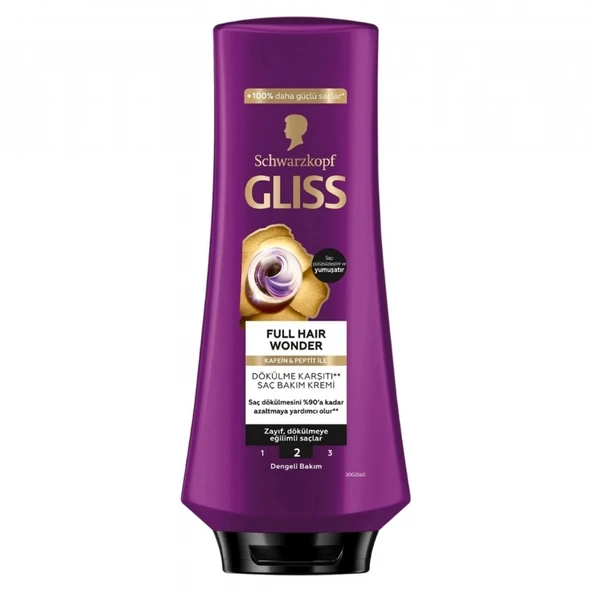 GLISS 360ML S.KREMI FULL HAIR WONDER 8622 ürün görseli 1