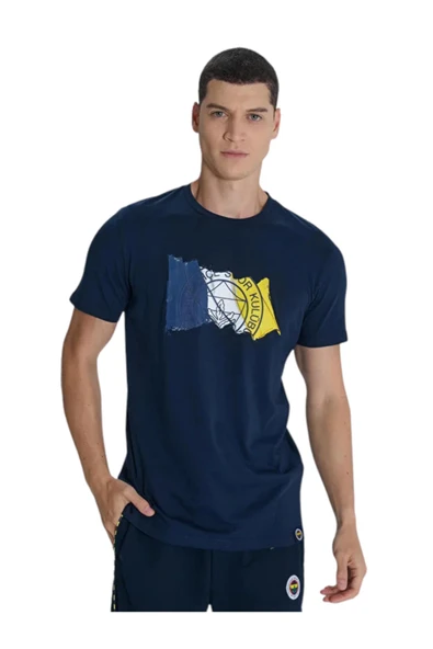 FENERBAHÇE ERKEK TRIBUN BAYRAK TSHIRT ürün görseli 1