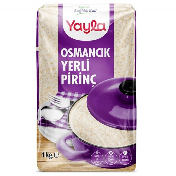 YAYLA 1KG OSMANCIK BALDO PIRINC ürün görseli 1