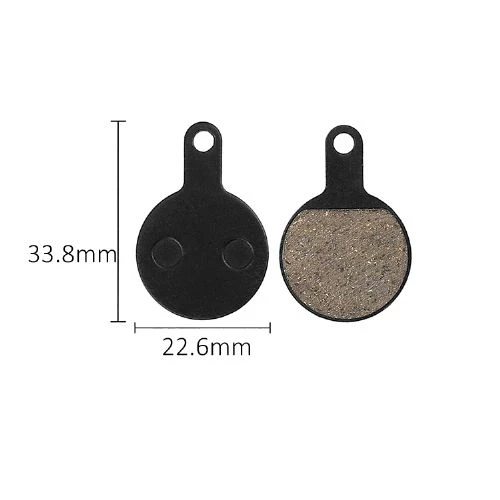 Dt Bisiklet Disk Fren Balatası Kartlı DSC-616 ürün görseli 1