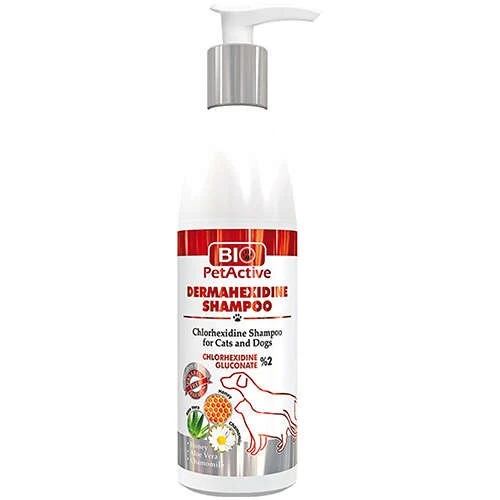 Bio Pet Active Dermahexidine Köpek ve Kedi Antiseptik Şampuan 250 ML ürün görseli 1