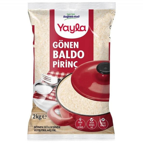 YAYLA 2KG GONEN BALDO PIRINC ürün görseli 1