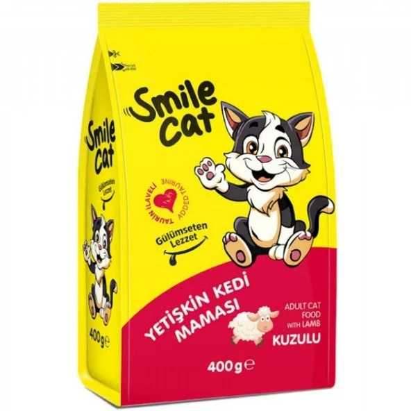 SMILE K.MAMA 400GR YETISKIN KEDI KUZULU ürün görseli 1