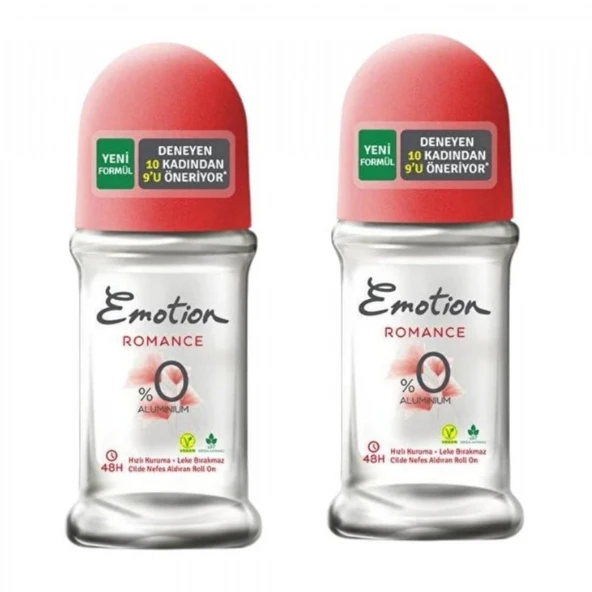 EMOTION  ROLL-ON 2X50ML ROMANCE ürün görseli 1