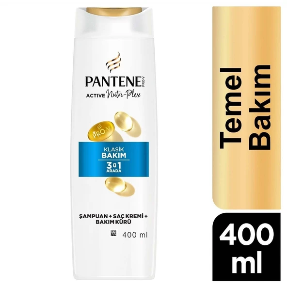 PANTENE 400ML 3/1 KLASIK BAKIM 9491 ürün görseli 1