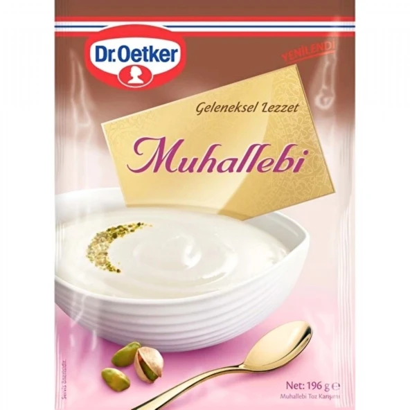 DR. OETKER MUHALLEBI 196GR ürün görseli 1
