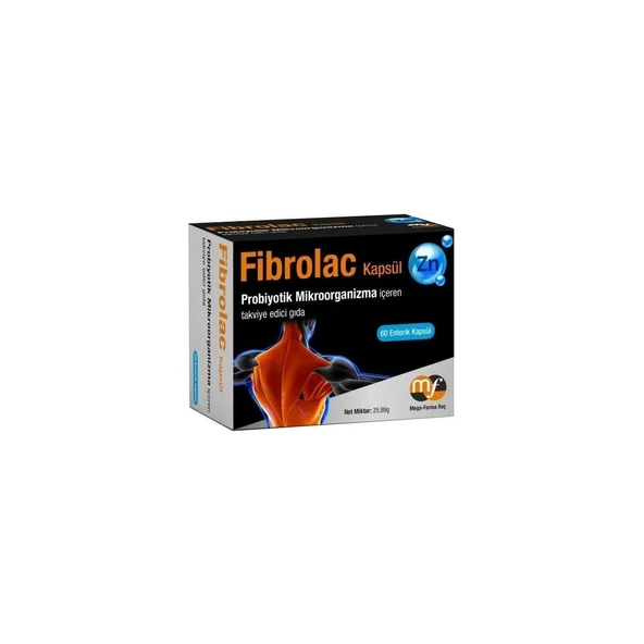 Mega Farma Fibrolac 60 Enterik Kapsül ürün görseli 1