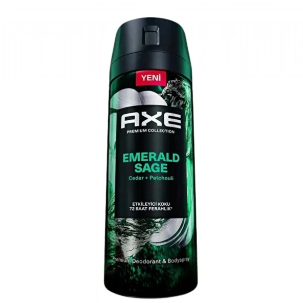 AXE DEO PREM. 150ML EMERALD SAGE 0167 ürün görseli 1