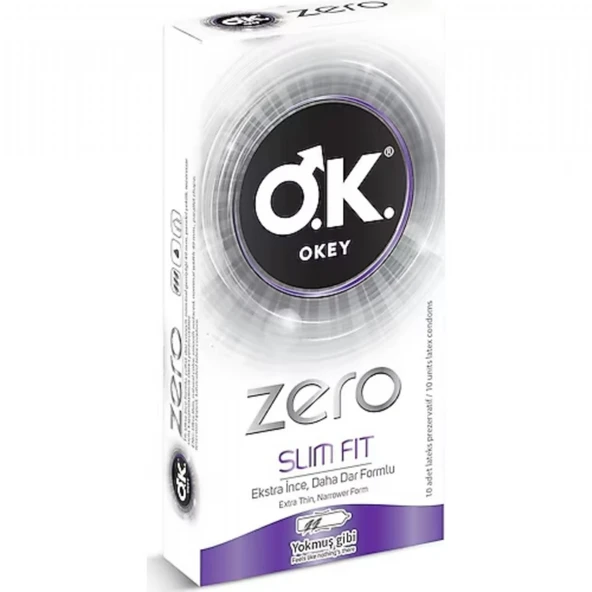 O.K. ZERO SLIM FIT 10'LI 6955 ürün görseli 1