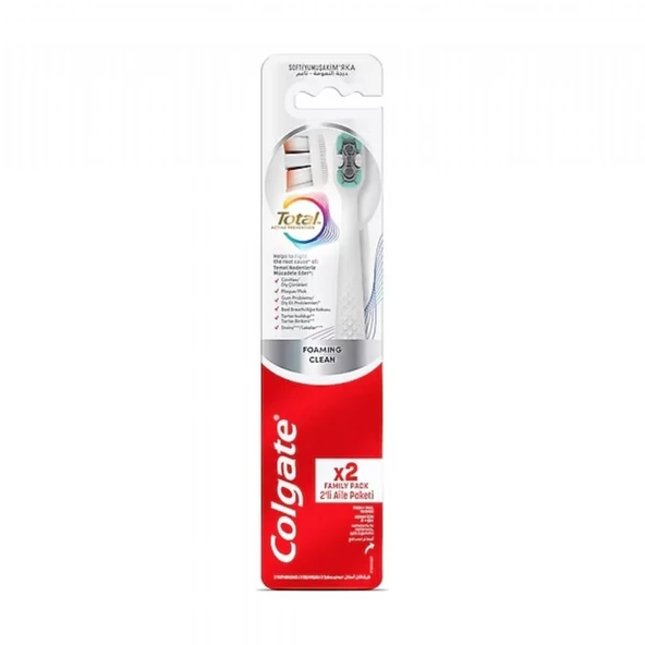 COLGATE DF TOTAL FOAMING CLEAN 1+1 YUMUSAK 2726 ürün görseli 1