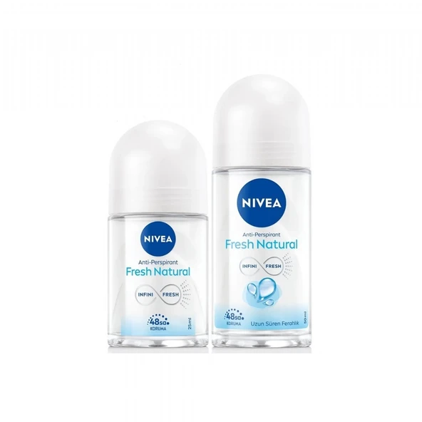 NIVEA ROLL-ON 50ML FRESH+25ML FRESH KDN 95326/7300 ürün görseli 1