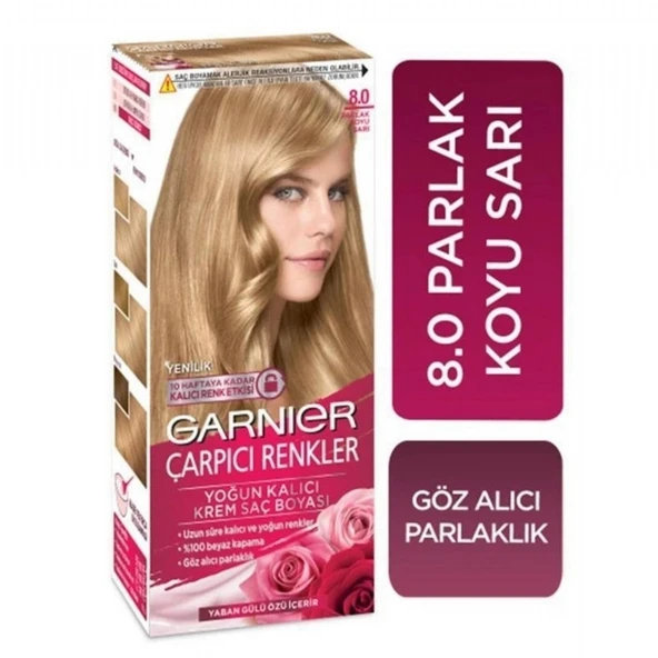 GARNIER PARLAK KOYU SARI 8/0 6178 ürün görseli 1