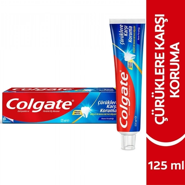 COLGATE CURUKLERE KARSI KORUMA 125ML NANE FER. 7575 ürün görseli 1