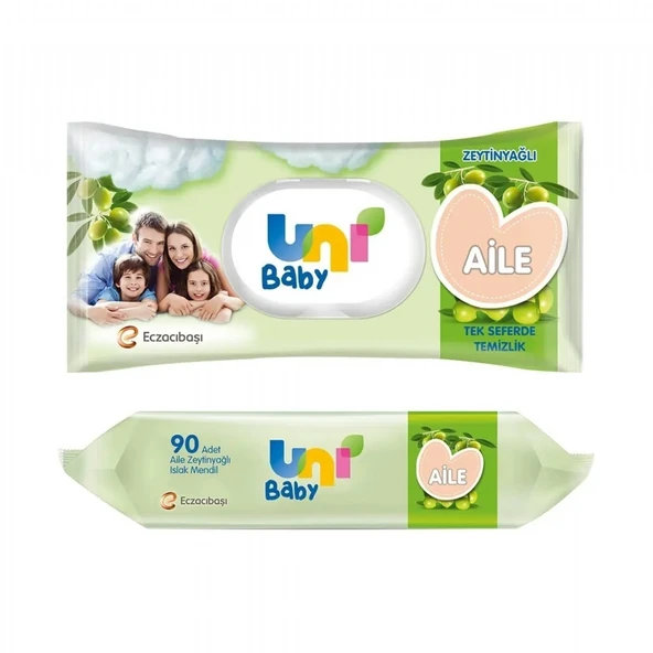 UNI BABY  90'LI AILE Z.YAGLI ISLAK 7153 ürün görseli 1