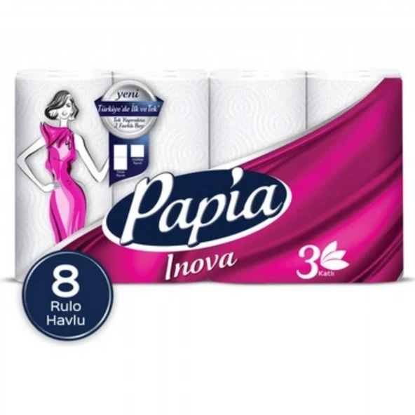PAPIA  8'LI HAVLU INOVA 7200 ürün görseli 1