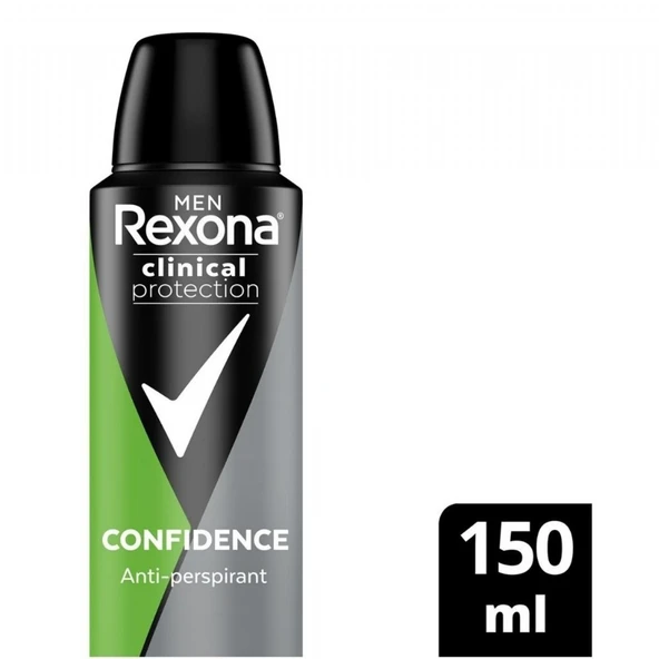 REXONA CLINICAL DEO 150ML MEN CONFIDENCE 6211 ürün görseli 1