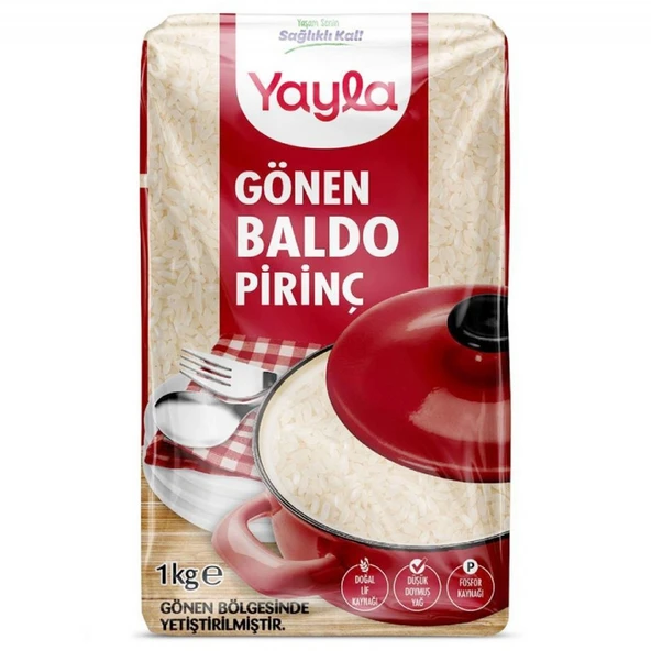 YAYLA 1KG GONEN BALDO PIRINC ürün görseli 1