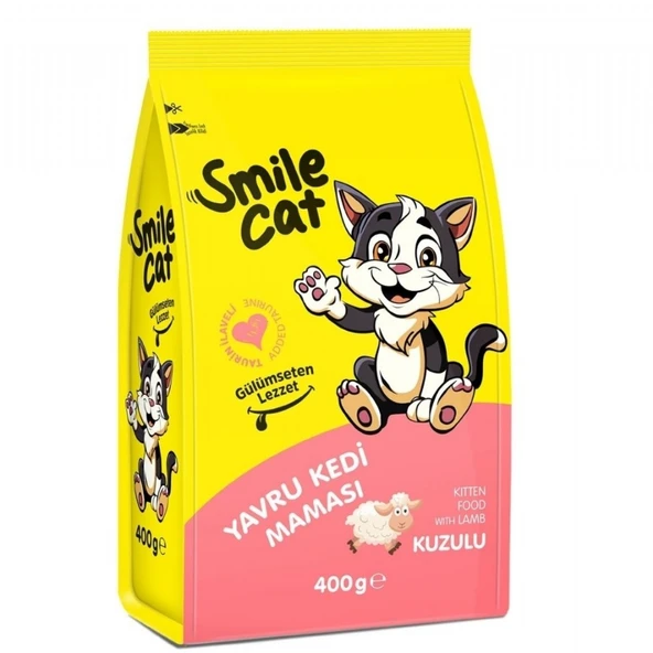 SMILE K.MAMA 400GR YAVRU KEDI KUZULU ürün görseli 1