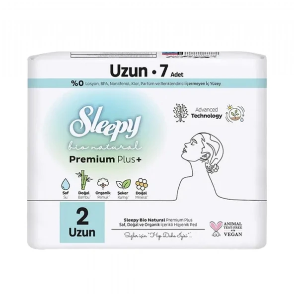 SLEEPY  BIO NAT. PED STD 7'LI UZUN 7131 ürün görseli 1