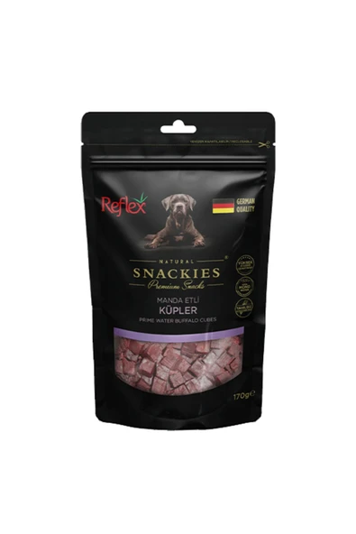 Snackies Natural Kuzu Etli Küp Tahılsız Köpek Ödülü 80 gr ürün görseli 1