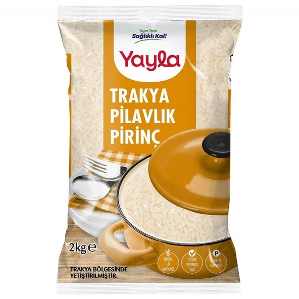 YAYLA 2KG TRAKYA YERLI PIRINC ürün görseli 1