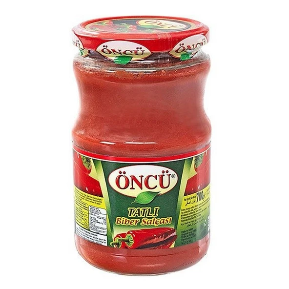 ONCU BIBER SALCASI 700GR TATLI CAM(12) ürün görseli 1