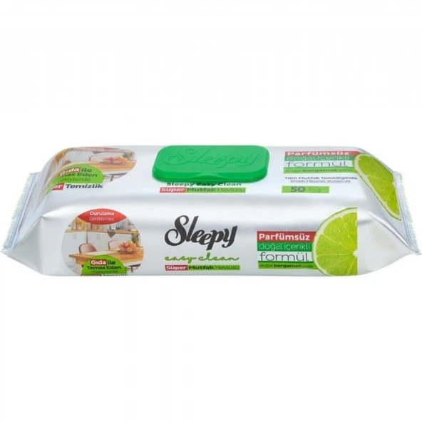 SLEEPY MUTFAK HAVLUSU 50'LI BERGAMOT ürün görseli 1