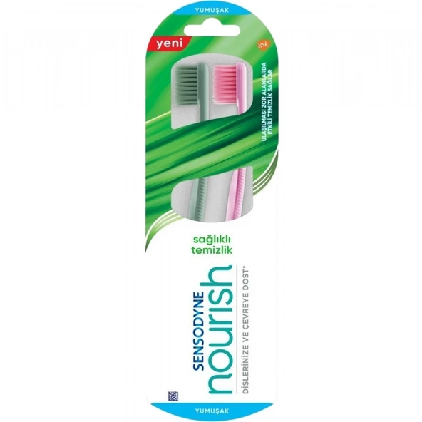 SENSODYNE DIS FIRCASI NOURISH SAGLIKLI TEMIZLIK*2 ürün görseli 1