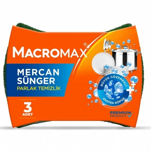 MACROMAX SUNGER 3'LU MERCAN ürün görseli 1