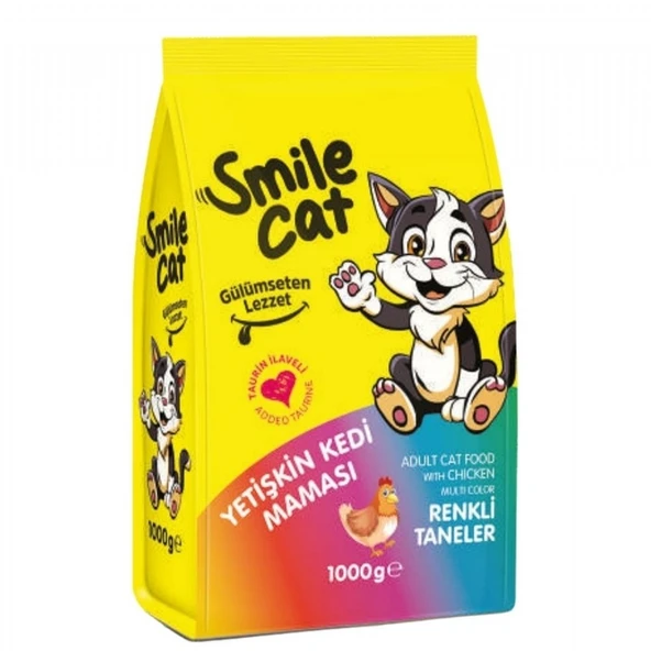 SMILE K.MAMA 1KG YETISKIN KEDI MIX ürün görseli 1